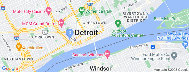 Downtown Detroit Street Circuit